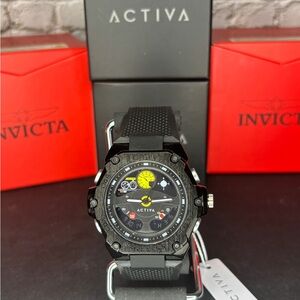 Activa X Invicta Digital Men's Watch - 55mm, Black